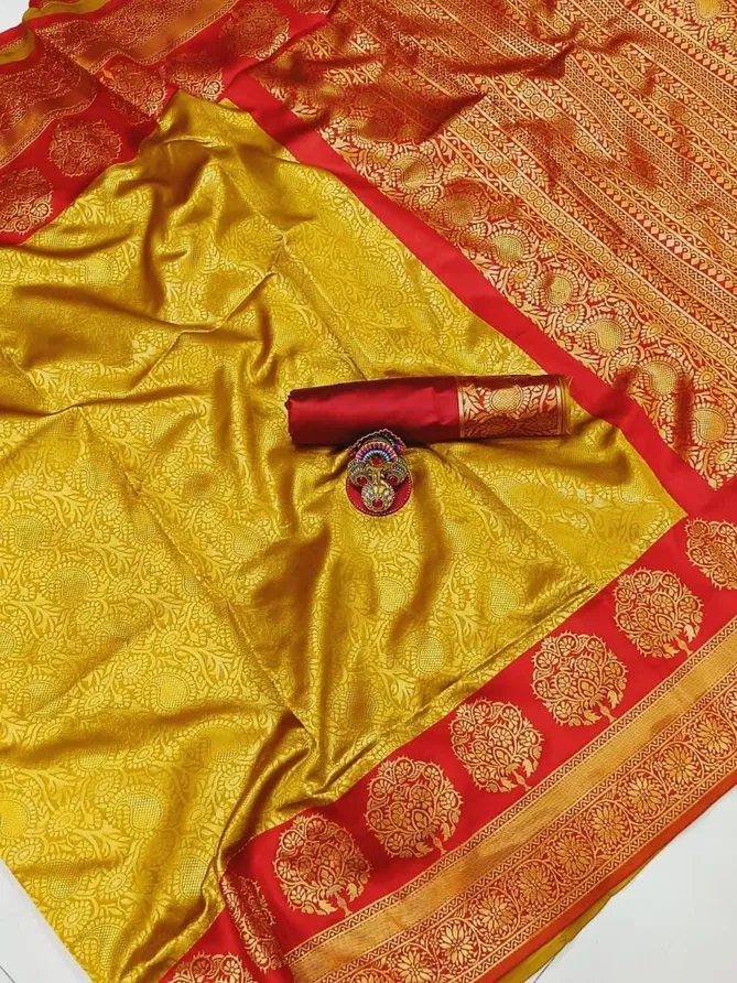 MF 1590 Designer Rich Pallu Lichi Silk Saree Wholesale Shop In Surat